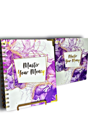 "Master Your Money" Planner - Rose Gold Diamond pen included
