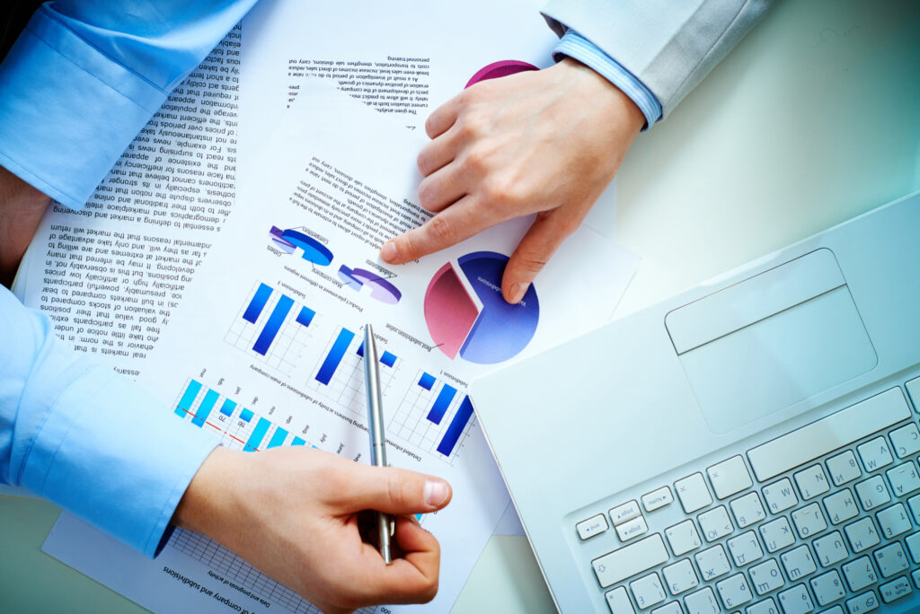 credit report with highlighted sections