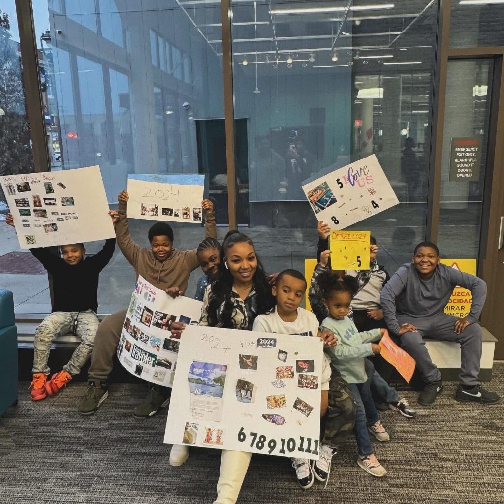 Financial education workshop: vision board session